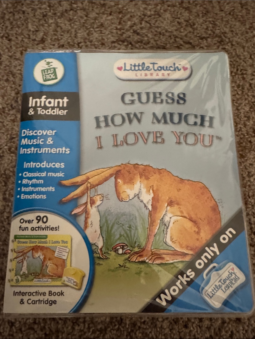 LeapFrog Little Touch Library - Guess How Much I Love You (Blue)